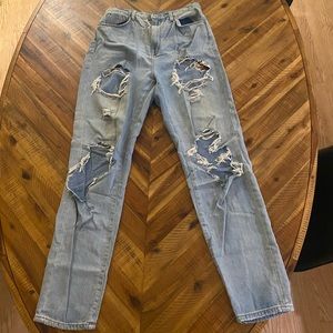 Urban Outfitters BDG Mom High rise distressed jeans. Size 29